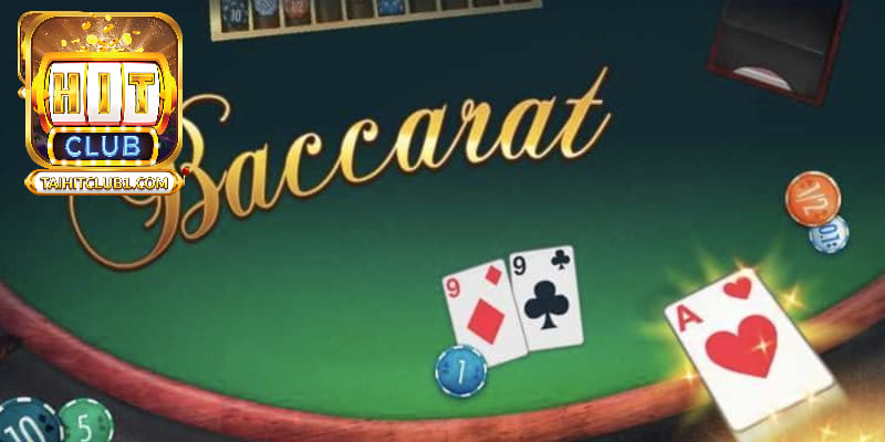 Tiến trình một ván chơi bài Baccarat cơ bản