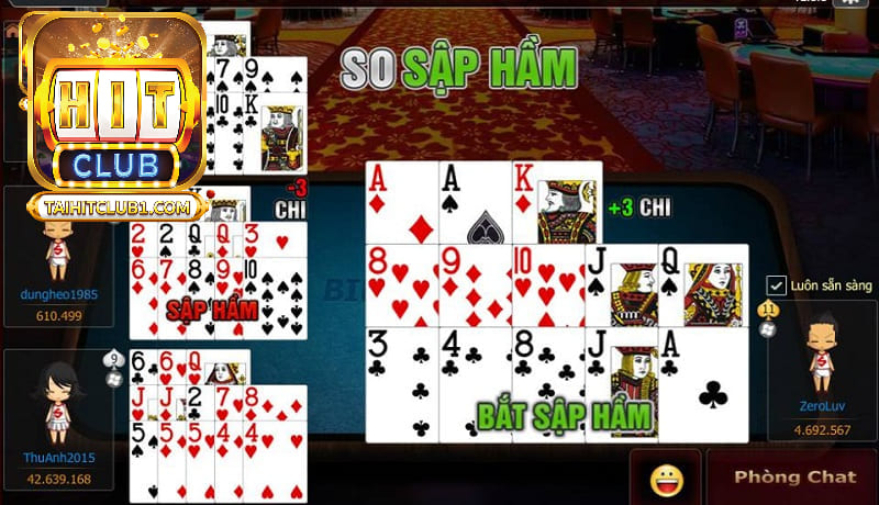 Game Mậu Binh hay còn được gọi là Binh Xập Xám