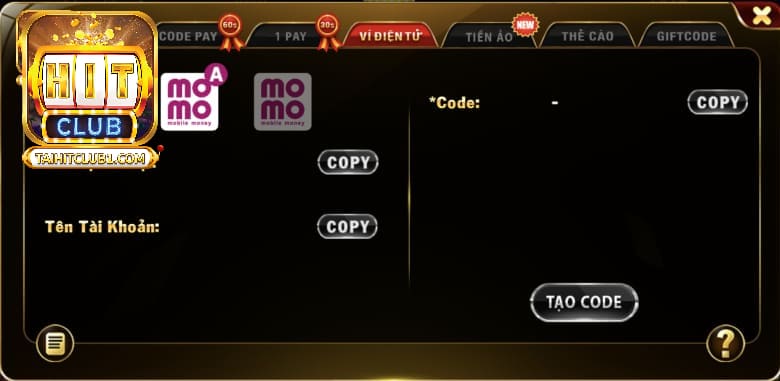 Người chơi cần liên hệ với đội ngũ nhân viên để được tư vấn hỗ trợ